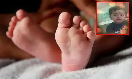 8 months old baby died, Rahamath Nagar, Heavy rain in hyderabad