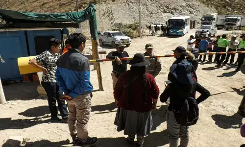 peru gold mines blast