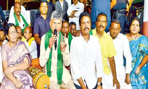 నేడు తణుకులో చంద్రబాబు