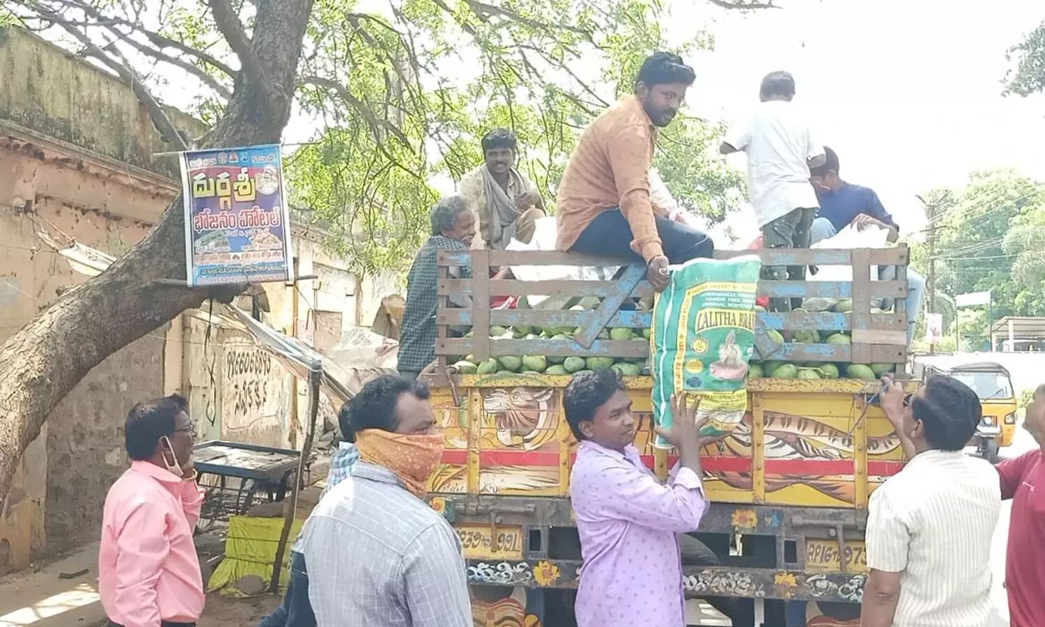ఫ్రీగా బంగినపల్లి మామిడిపండ్లు