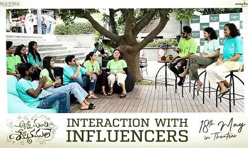 Team Anni Manchi Sakunamule Interaction with Influencers