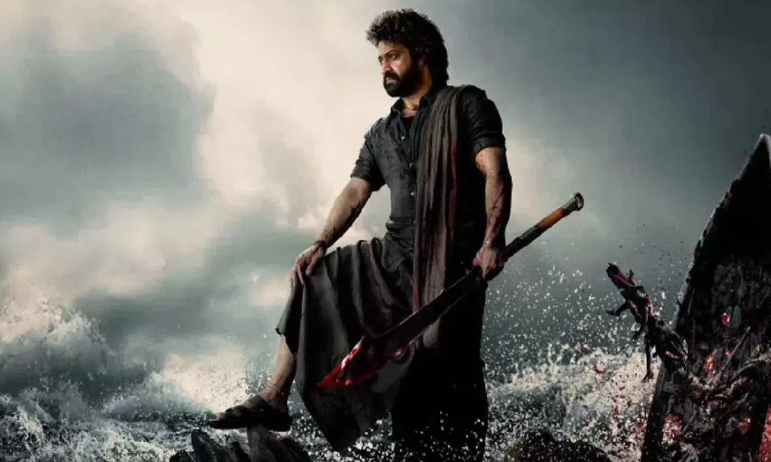 devara poster, ntr 30