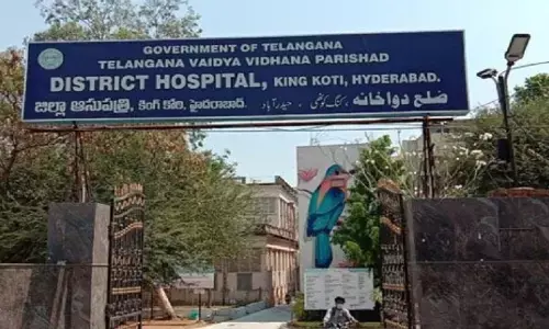 king koti district hospital, extra marital affair