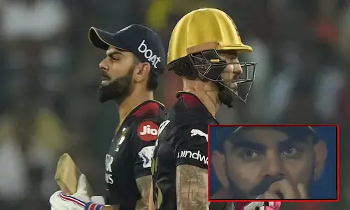 bengaluru vs Gujarat, RCB out from ipl 2023, virat crying photo