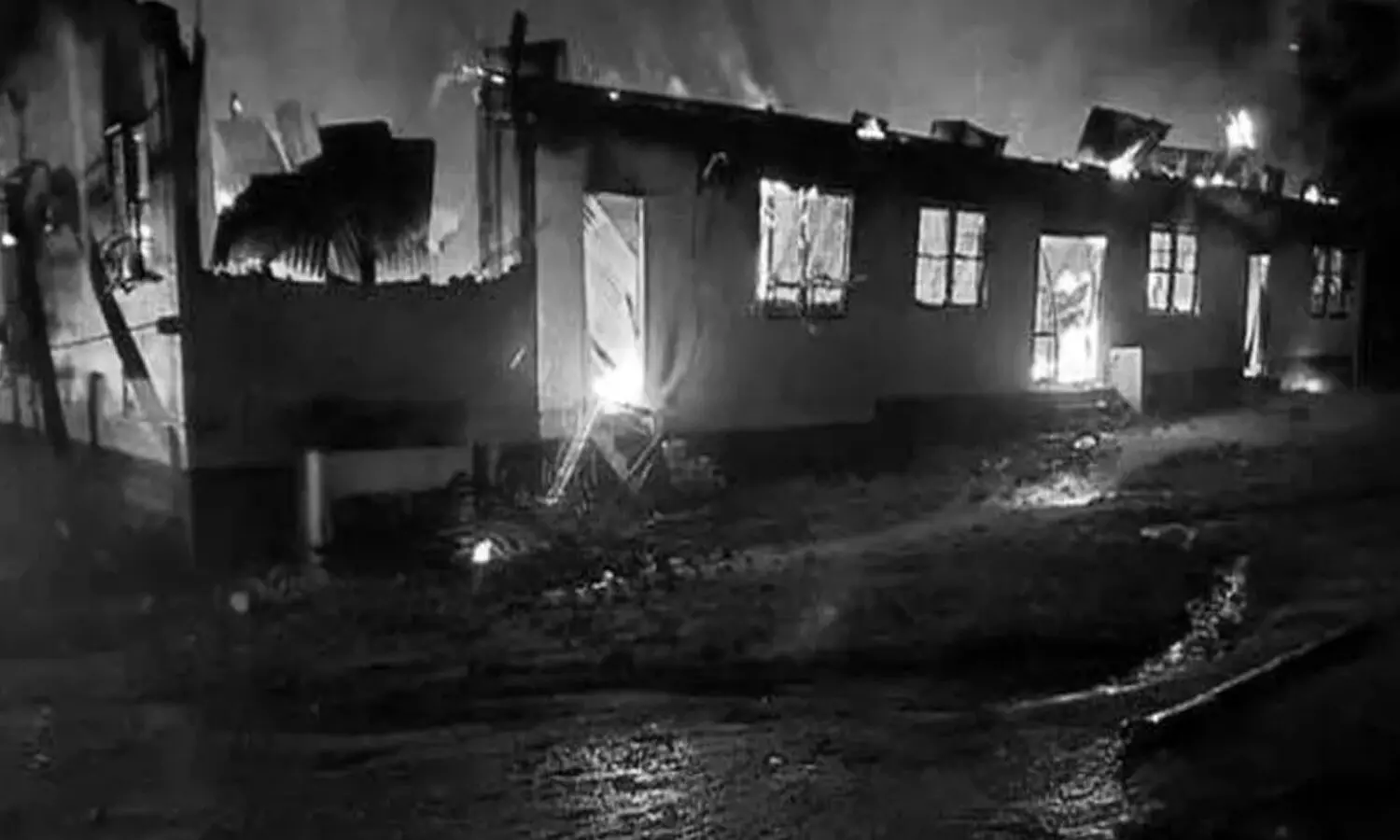 fire accident in south america