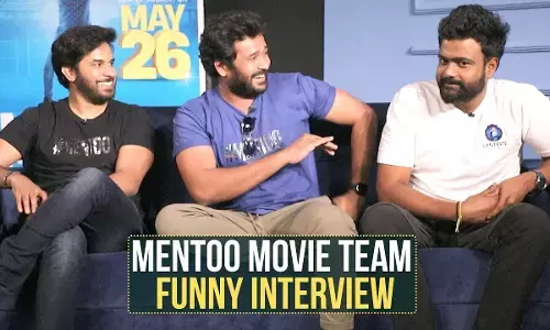 #MENTOO Movie Team Funny Interview | Sudharshan | Mourya Sidavaram | Naresh Agastya