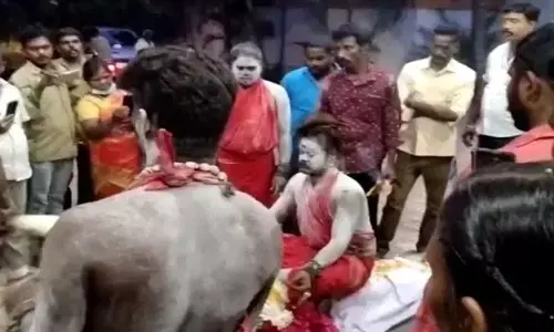 aghora did pooja on dead body