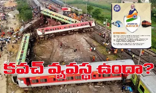 how is kavach system prevents train accidents