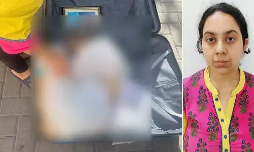 senali sen, daughter kills mother, deadbody in suitcase