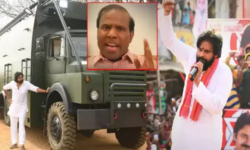 k a paul sensational comments on pawan kalyan, varahi yatra