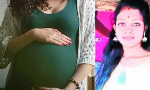 pregnant sravani suicide