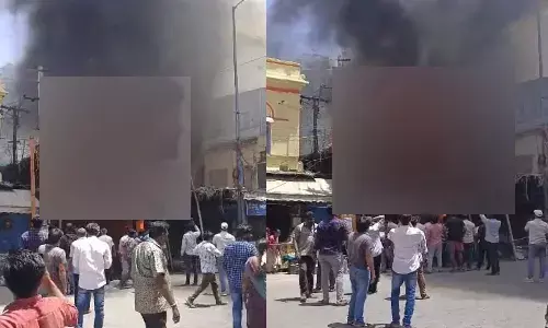 తిరుపతిలో భారీ అగ్నిప్రమాదం
