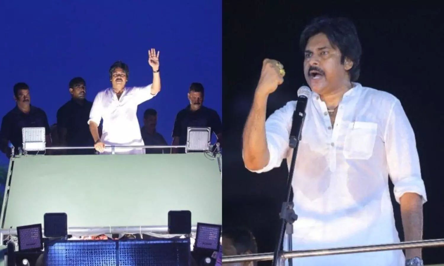 మాస్ వార్నింగ్ లు ఇస్తున్న పవన్ కళ్యాణ్