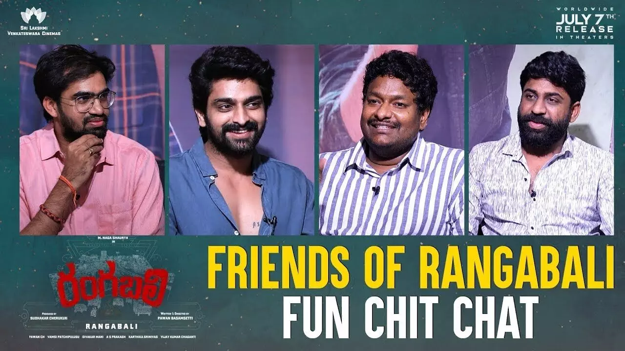 Friends Of #Rangabali Fun Chit Chat | Naga Shaurya | Satya | Raj Kumar
