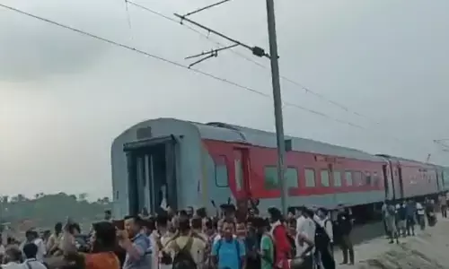 train detached, lohit express detached