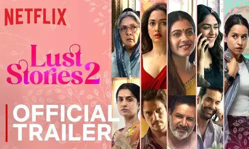 lust stories 2 trailer, tamannah vijay varma romance