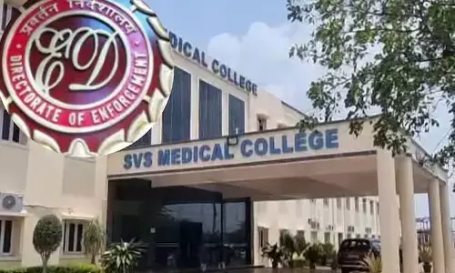ED raids on telangana medical colleges