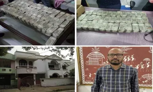 2 కోట్ల రూపాయలను పక్కింటి మీదకు విసిరేశారు