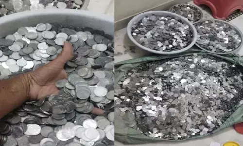 జీవనభృతిగా  280 కేజీల నాణేలు.. భర్త తిక్క కుదిర్చిన జడ్జి