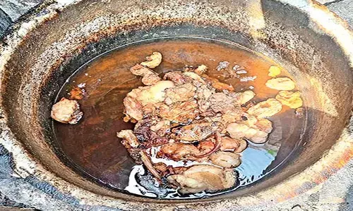 pork fat oil, fride rice centers