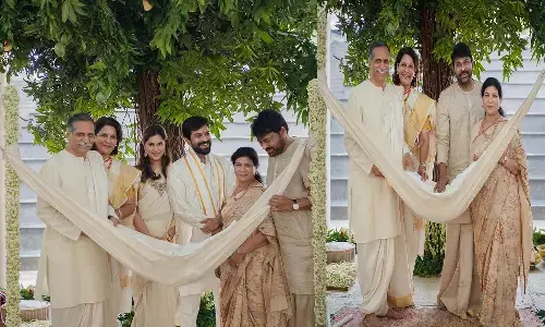 చరణ్ - ఉపాసన ల కూతురి పేరు చెప్పిన చిరంజీవి