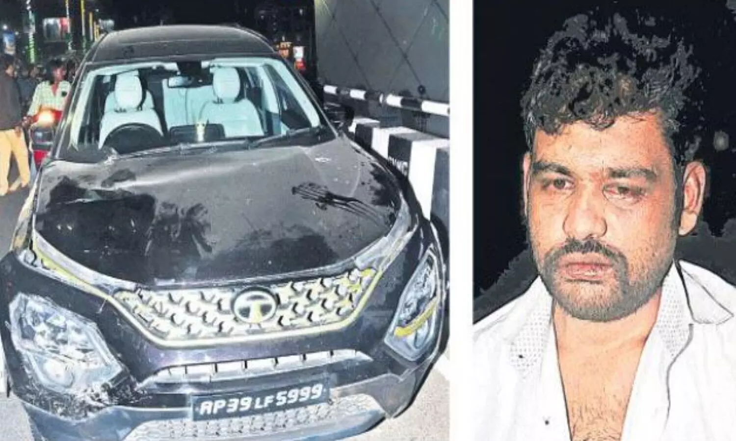 తెలుగుతల్లి ఫ్లైఓవర్‌పై ఘోర రోడ్డు ప్రమాదం