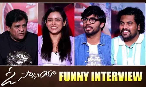 Comedian Ali Fun Interaction With O Saathiya Team | Aryan Gowra, Mishti Chakravarty