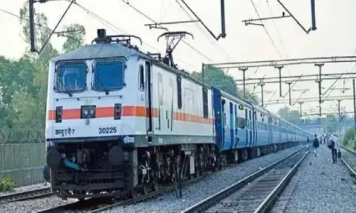 trains, cancelled, heavy rains, south central railway