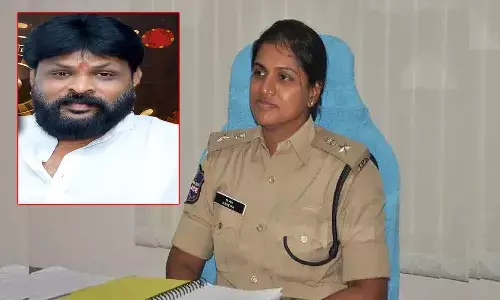 chikoti praveen, gajwel cp swetha