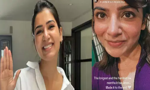 samantha insta story, samantha emotional post