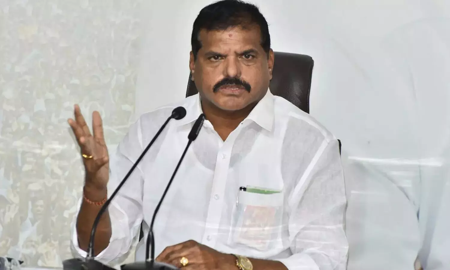 botsa satyanarayana, former minister, chandrababu naidu, tirumala laddu controversy,  botsa satyanarayana said that chief minister chandrababu naidu is doing selfish politics,  botsa satyanarayana comments on CBN today