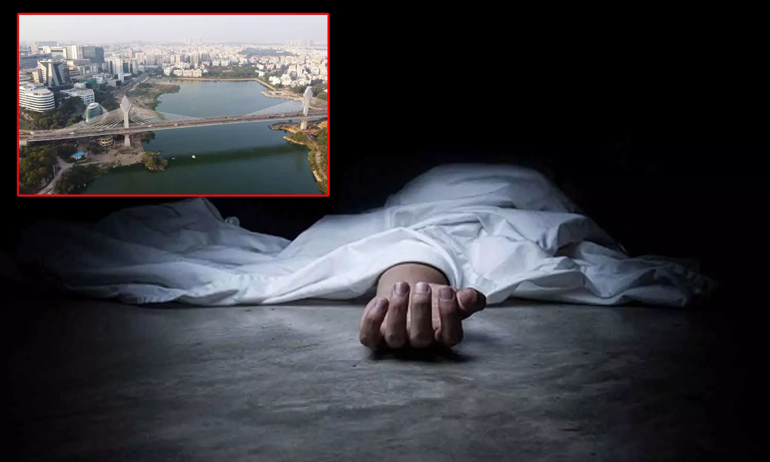 Durgam Cheruvu Cable Bridge, woman jumps into durgam cheruvu
