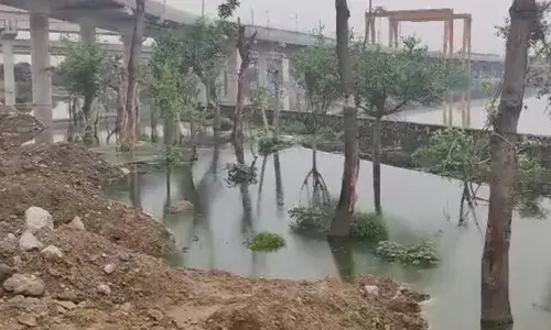 3 children drown, flood water, Delhi, Mukundpur