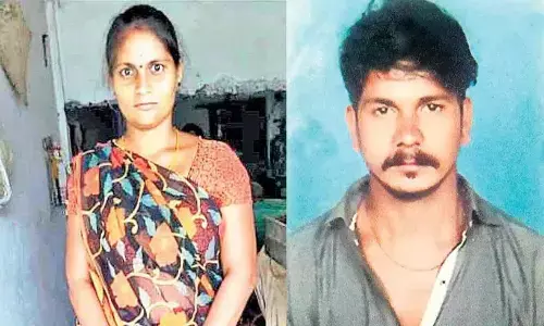 భార్య శవాన్ని తీసుకుని వస్తున్న భర్త.. ఇంతలో