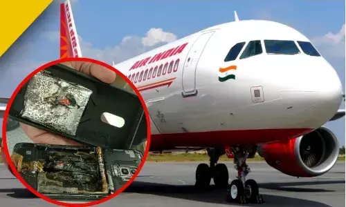 విమానంలో పేలిన మొబైల్ ఫోన్.. పైలట్ ఏమి చేశాడంటే?