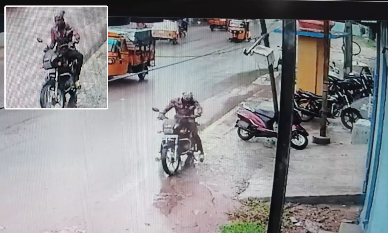 splendor plus bike theft