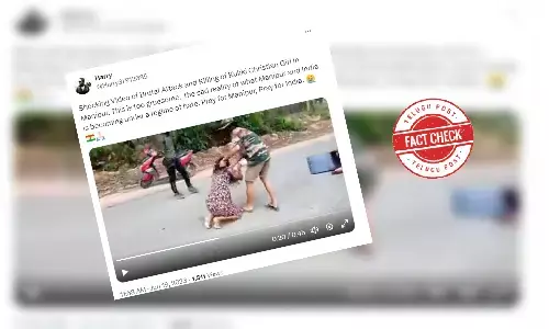 Fact Check: Video showing woman being shot dead is not from Manipur but Myanmar