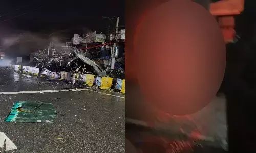 vanasthalipuram ambulance accident, BN Reddy Signal