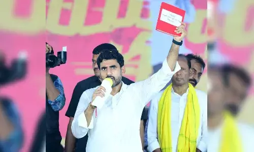 nara lokesh, yuvagalam, padayathra, andhra pradesh
