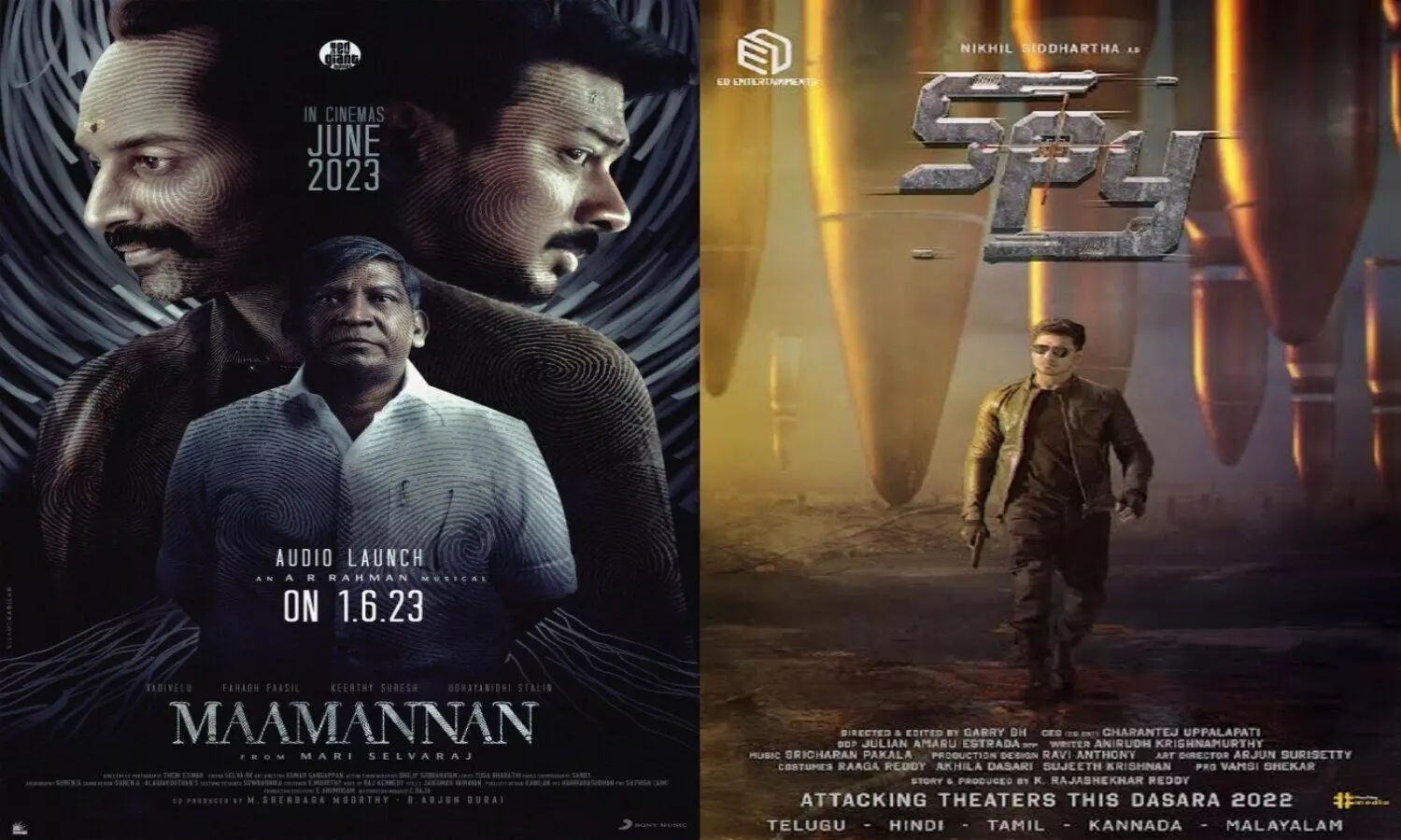 ఓటీటీలోకి వచ్చేసిన నిఖిల్ స్పై,నాయకుడు సినిమాలు