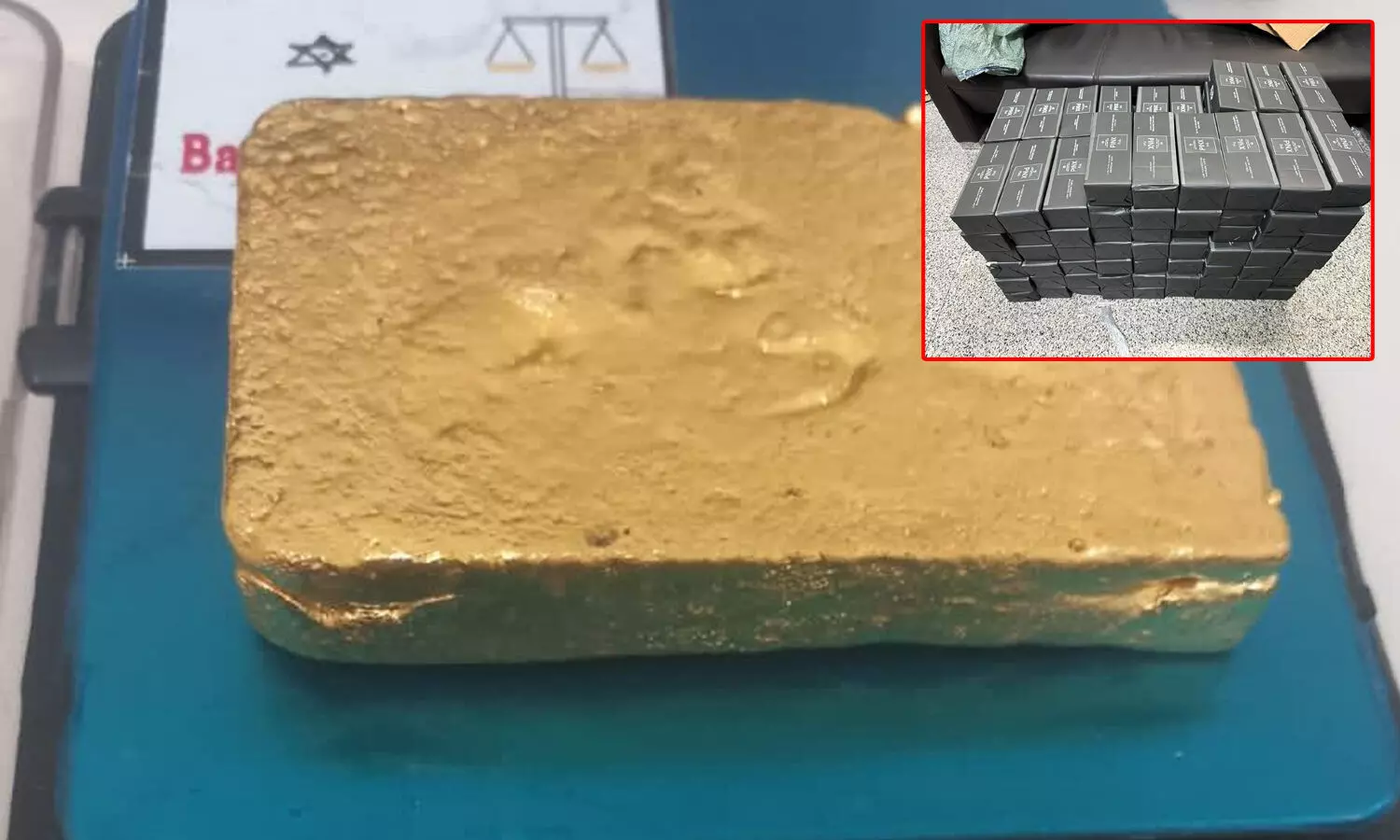 రూ. 94 లక్షల పై చిలుకు బంగారం పట్టివేత