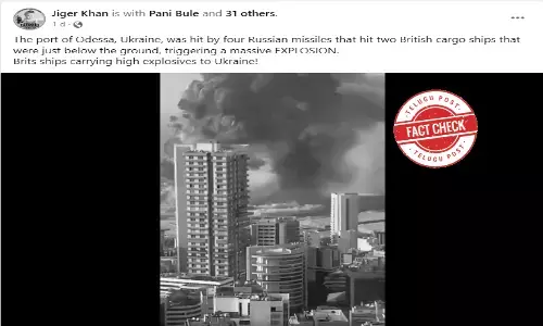 Fact Check: Viral video of powerful explosion makes a false claim; it occurred at Beirut Port but not at Odessa Port