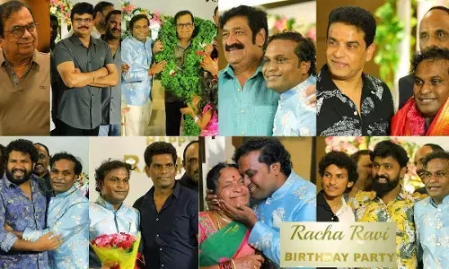 Actor Racha Ravi Birthday Celebrations |Brahmanandam | Boyapati Srinu | Dil Raju