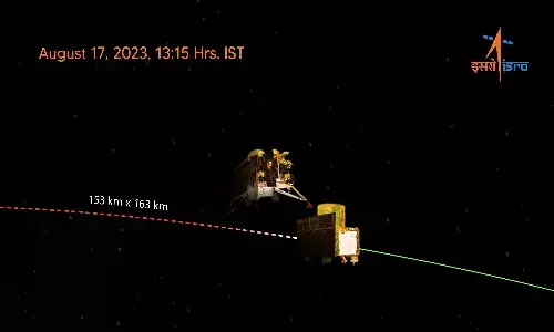 చంద్రయాన్-3: విక్రమ్ విడిపోయింది