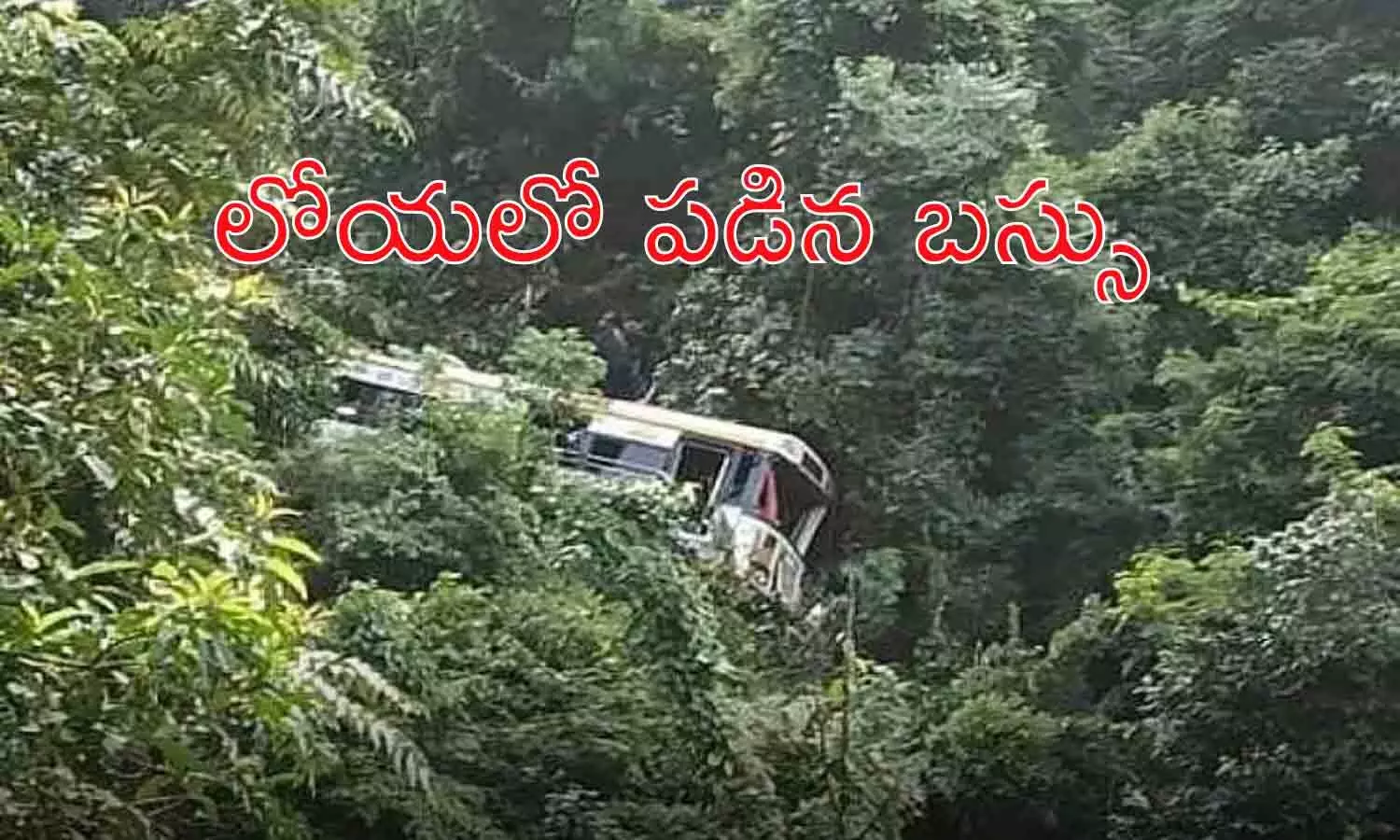 బిగ్ బ్రేకింగ్‌ : 100 అడుగుల లోయ‌లో ప‌డిన బ‌స్సు.. లోప‌ల 50 మందికి పైగా ప్రయాణికులు