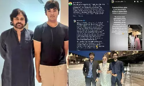 పవన్ కళ్యాణ్ కొడుకు అకీరా ఎంట్రీ పై చర్చ.. నెటిజెన్ విమర్శ.. రేణూదేశాయ్ సమాధానం..