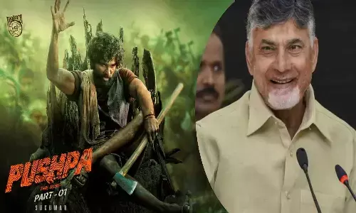 పుష్ప సినిమాలో నేను ఉన్నా.. చంద్రబాబు నాయుడు కామెంట్స్..