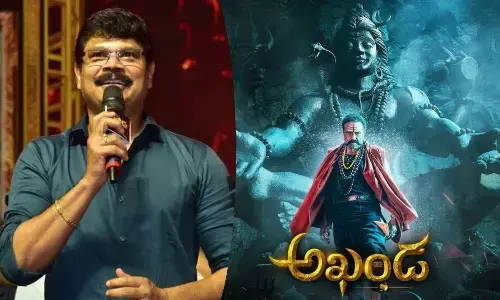 అఖండ 2 వర్క్ జరుగుతుంది.. బోయపాటి శ్రీను