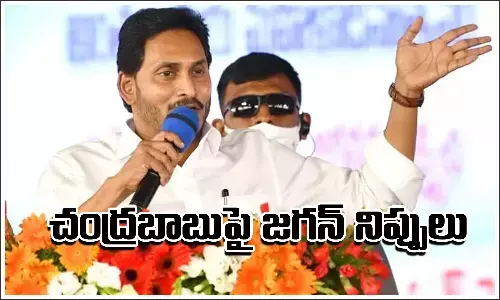 చంద్రబాబుపై నిప్పులు చెరిగిన సీఎం జగన్‌