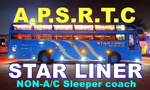 హైదరాబాద్ నుంచి స్టార్ లైనర్ నాన్ ఏసీ బస్సులు